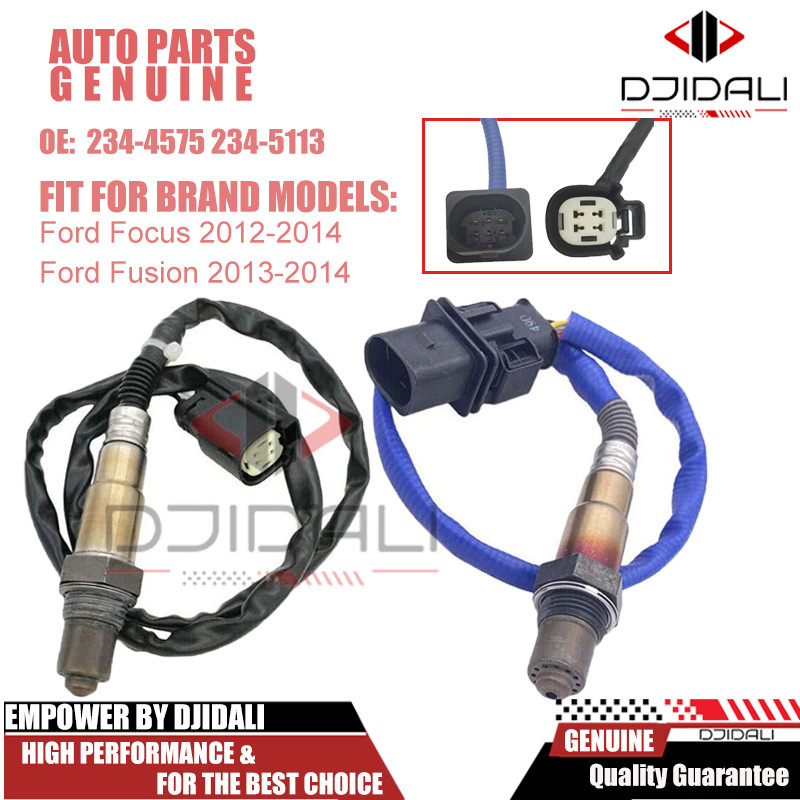ต้นน้ํา + Downstream เซนเซอร์ออกซิเจน 234-4575 234-5113 สําหรับ Ford Focus 2012-2014 Fusion 2013-201