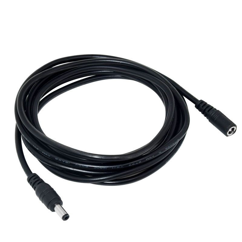 สายไฟ DC 5.5mm x 2.1mm สำหรับต่อความยาวสายไฟ ปั๊มโซล่าเซลล์