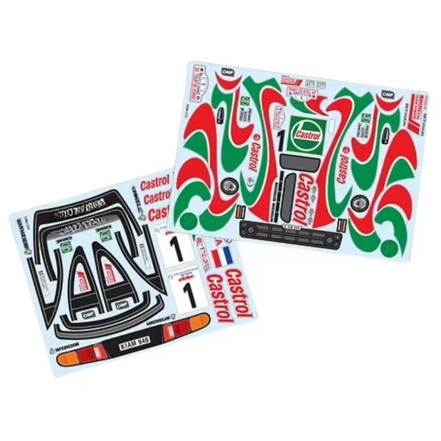 TC064 1/10 Flat Running Drift รถ Shell สติกเกอร์ Garland Toyota Toyota Celica GT-4 Rally