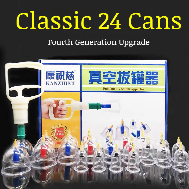 ชุด cupping สูญญากาศ dial cupping vacuum set Air cupping pumping cupping set