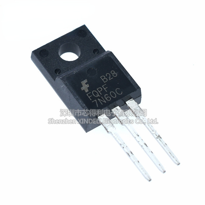 7n60 FQPF 7N60C 7N65C 7N80C In-line TO-220F Field Effect Tube 7A 600V MOS Tube ยี่ห้อใหม่พร้อมสต็อก 