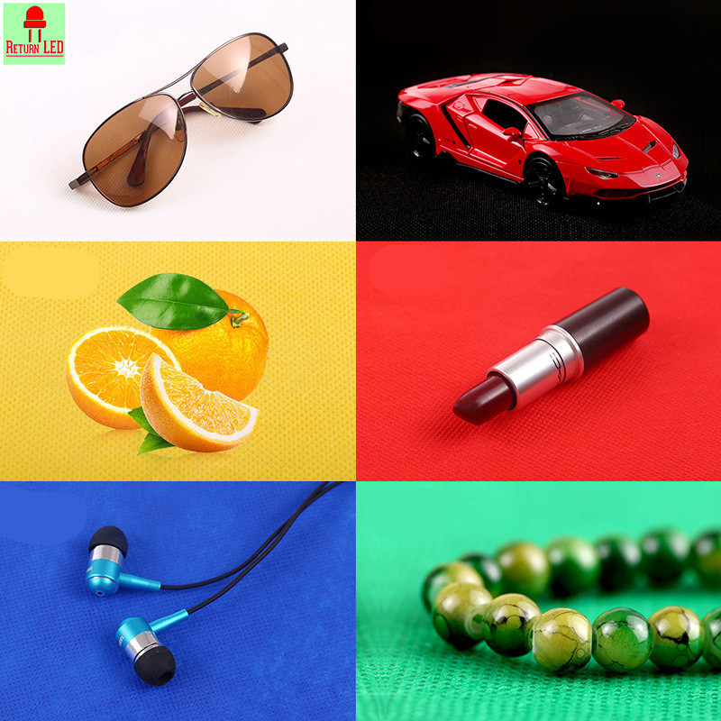 สตูดิโอถ่ายภาพ  Puluz LED 1 กล่องไฟถ่ายภาพ กล่องไฟถ่ายรูป แผง มีพื้นหลังให้มา6สี Light Box 24 cm - รูปที่ 3