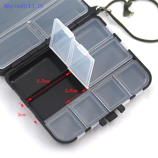 MyriadU Storage Case Flying Fishing Tackle Box ช้อนตกปลา Hook Bait Storage Box อุปกรณ์ตกปลา TH