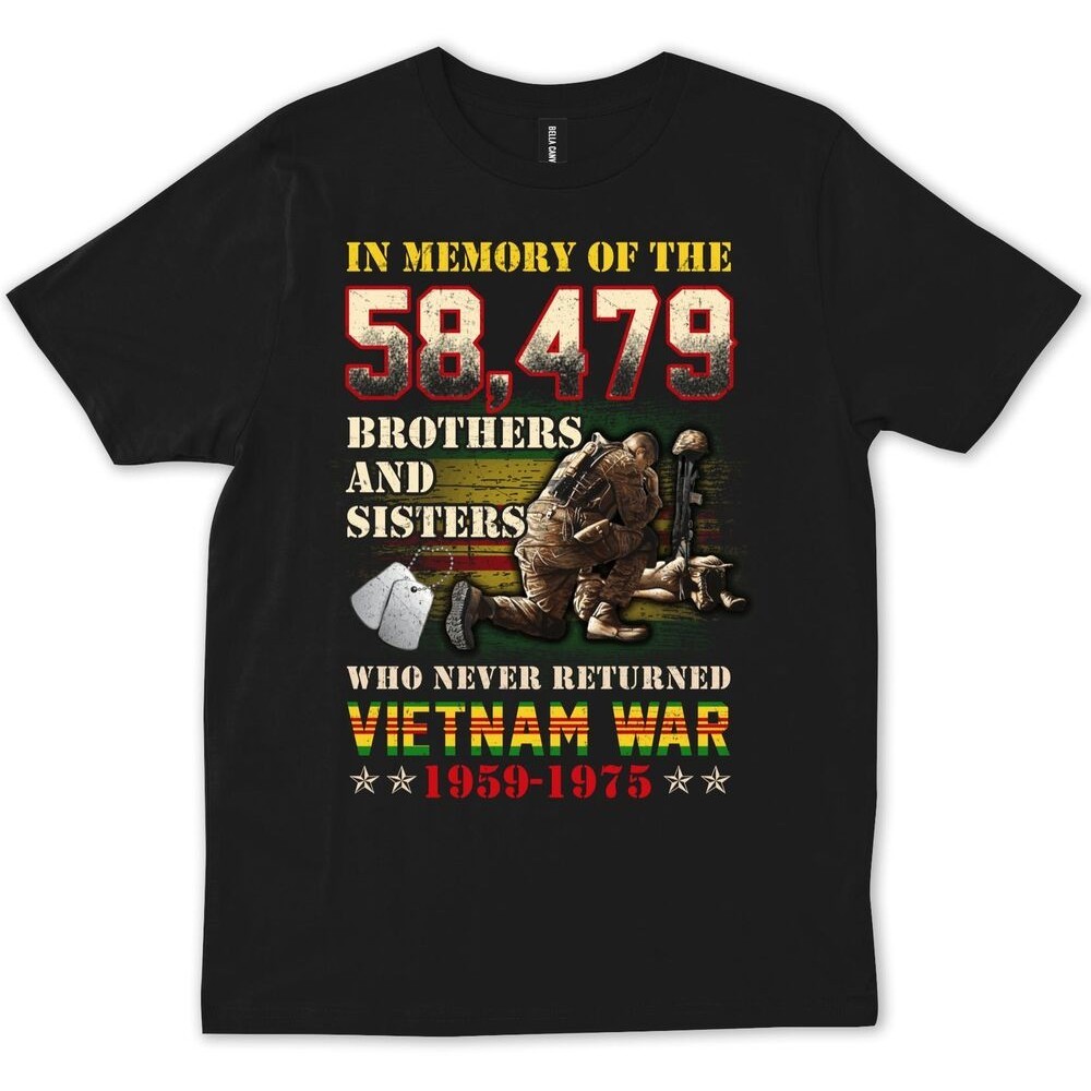 เสื้อยืดเวียดนาม Veteran In Memory Of Vietnam War