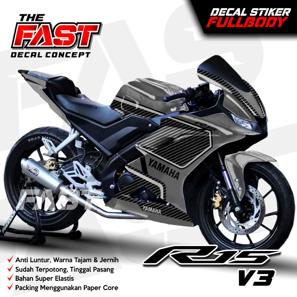 R15 v3 สติ๊กเกอร์รูปลอกเต็มตัวสามารถปรับแต่งได้