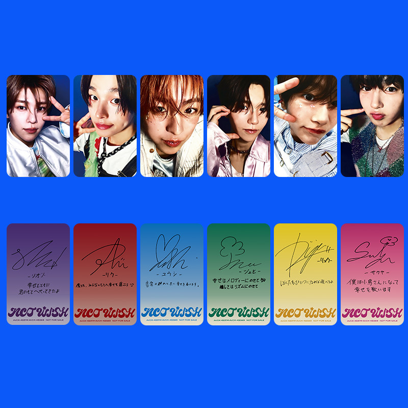 1-7pcs NCT WISH SONG BIRD Lomo Cards WayV ID Photo NCT DREAM DREAM( )SCAPE Photocards Qian Kun Ten W