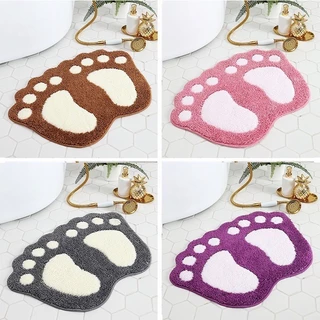 พร้อมส่ง V7 พรมเช็ดเท้า พรมดักฝุ่น ดูดซับน้ำได้ดี กันลื่น สบายเท้า ตกแต่งสวย