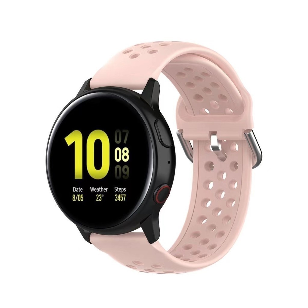 สายนาฬิกาXiaomi Watch s1 s1pro s1active s2 s3 s4 color2ชิลิโคนลายรูHuawei Gt1GT2GT3GT4สาย20mm22mm