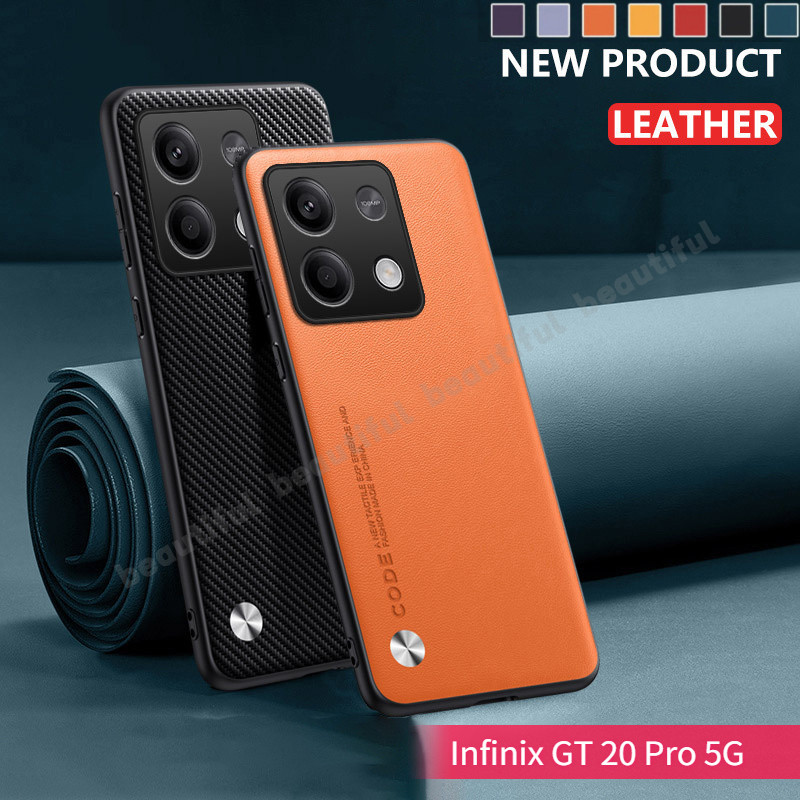 สําหรับ Infinix GT 20 Pro 5G 2024 ฝาครอบโทรศัพท์ Infinix GT20 Pro GT 20Pro ปลอก X6871 หนังธรรมดากรณีสีทึบซิลิโคนอ่อนนุ่มกันกระแทกกันชนป้องกันปกหลัง Gt20Pro