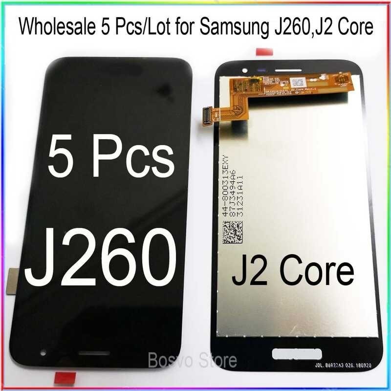 Wholesale 5 Pieces / Lot for Samsung j2 core j260 lcd display screen with touch digitizer assembly
