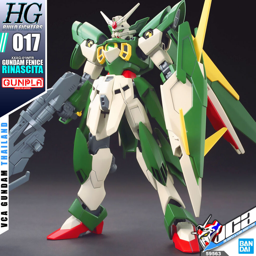 VCA 8️⃣ BANDAI GUNPLA HIGH GRADE HG 1/144 GUNDAM FENICE RINASCITA ประกอบ หุ่นยนต์ โมเดล กันดั้ม กันพลา ของเล่น