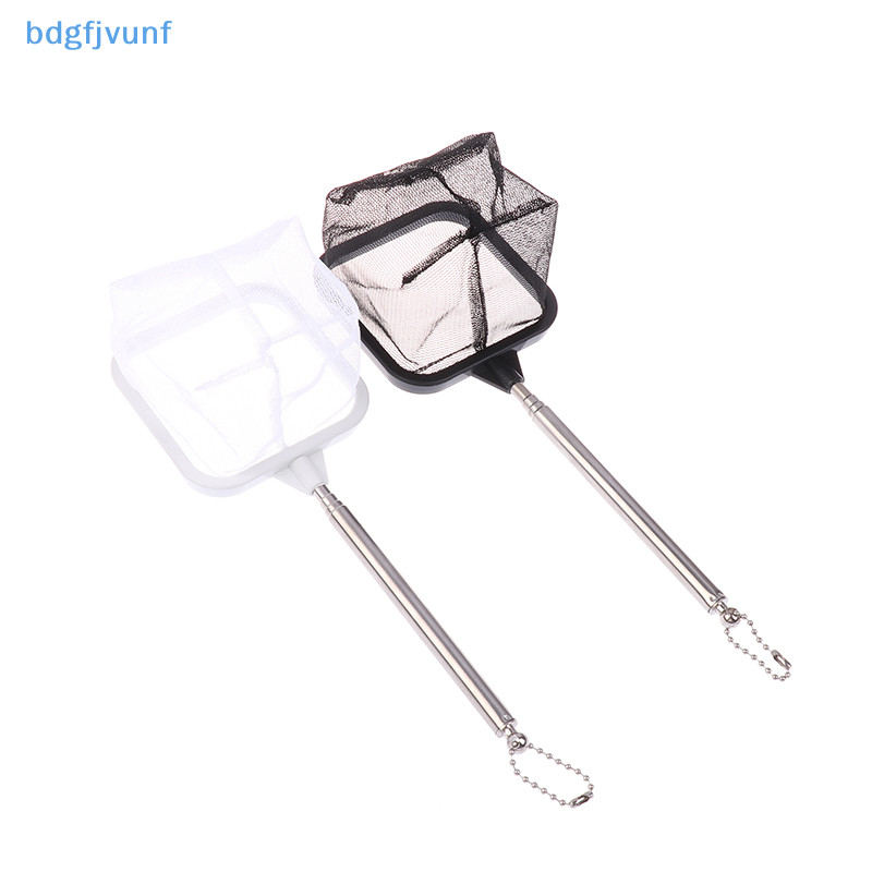 Bdgf Aquarium Square ตกปลาสุทธิพร้อมถ้วยดูดยาวตกปลาเกียร์สําหรับจับปลากุ้งทําความสะอาดอุปกรณ์เสริม TH