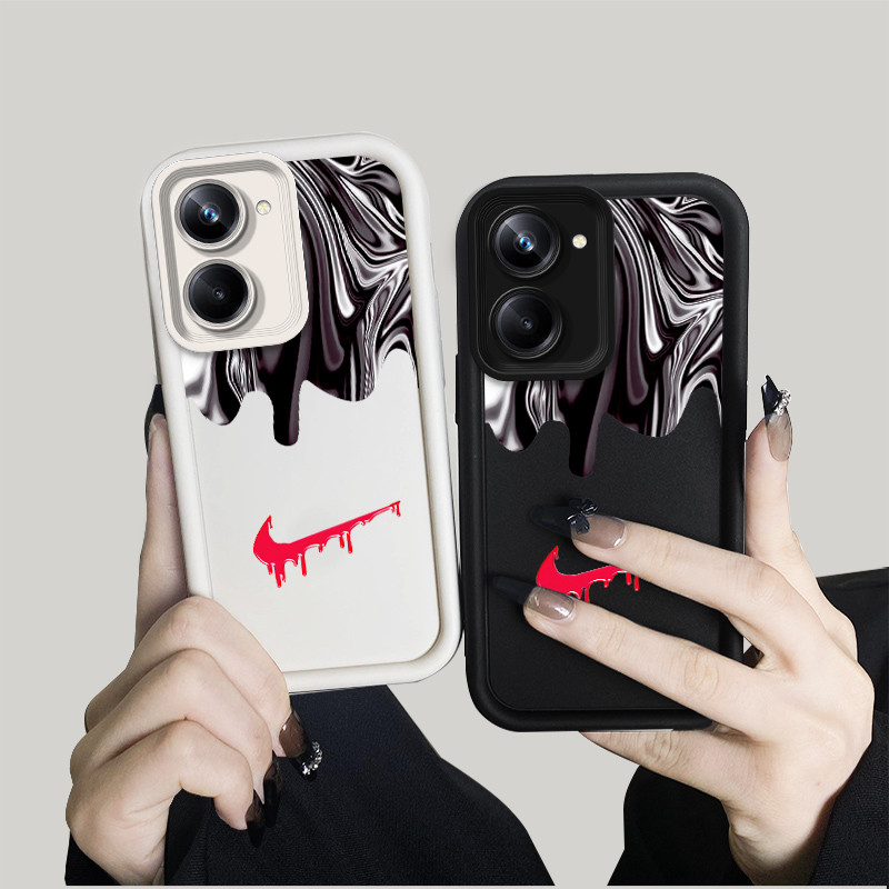 Realme 5 5i 5 pro 6 6s 6i 6 pro 7 7i c17 7 pro 8 8s 8i 8 pro 9 9 pro plus 9i 10s 10 pro + 4g 5g เคสโทรศัพท์สุภาพสตรีสไตล์กันกระแทกรวมทุกอย่าง เคสซิลิโคน