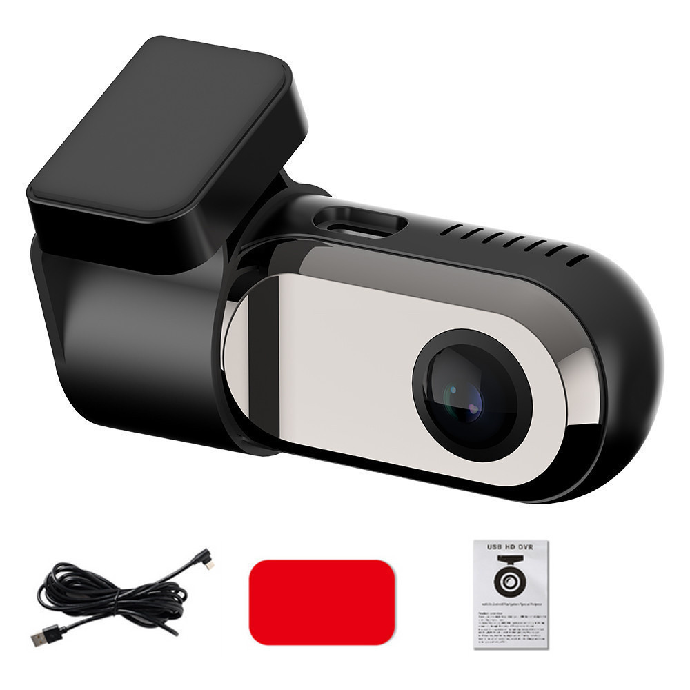 Usb Dash กล้องรถ Android นําทางขับรถบันทึกวิดีโอ 360 องศาหมุน DVR Dashboard กล้อง ADAS Assisted System 140° รองรับมุมกว้าง NightVision Loop Recording