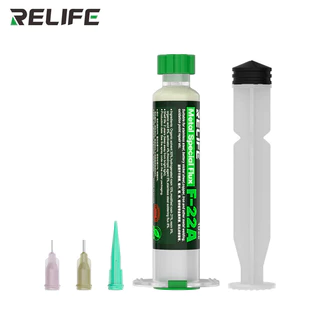 ฟลักซ์บัดกรี RELIFE F-22A อเนกประสงค์โลหะพิเศษ Solder Flux Bright Solder ข้อต่อเมนบอร์ดเชื่อมโทรศัพท์ซ่อมเครื่องมือ