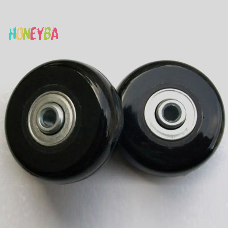 <Honeyba> ลูกล้อ Silent Repair Replacement Universal ทนทานกระเป๋าเดินทางล้อกระเป๋าเดินทางอะไหล่เพลาเลื่อนทนต่อการสึกหรอยืดหยุ่น Nice