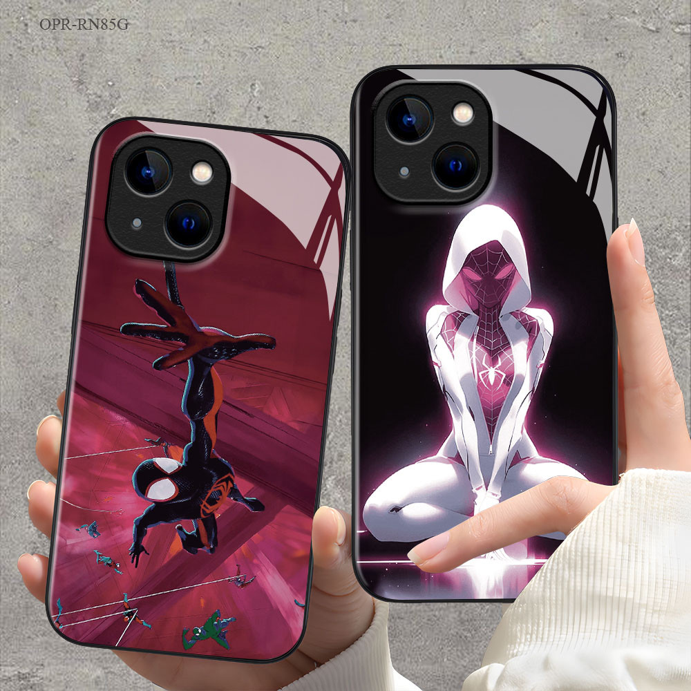 OPPO Reno 8 8Z 7 7Z 6Z 6 5 4 2F F11 F9 F7 F5 Pro Youth 4G 5G เคสออปโป้ Hat Boy Glass Case BL