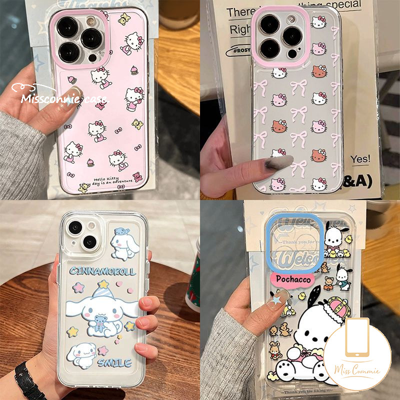 สําหรับ Tecno Spark Go 10C 20C 20 10 Infinix Smart 8 5 6 7 Pro Plus 8HD POP8 Hot 40i 40 30i 20 8 10 30 12 9 11 Play Camon 20 Pro Note 40 30 Pro 12 G96 Hello ฝาครอบคิตตี้โบว์ โปชาโค
