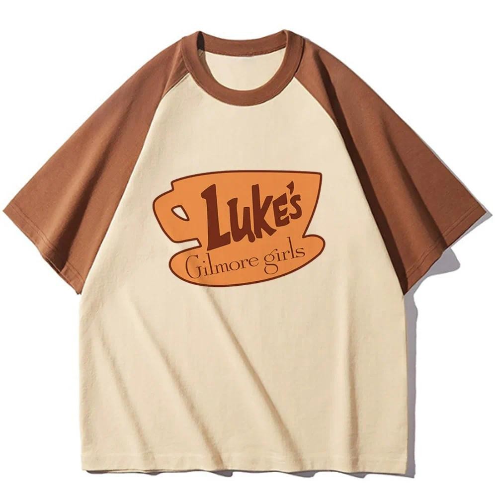 Gilmore Girls t เสื้อผู้หญิงออกแบบ y2k ตลกเสื้อยืดสาวมังงะ y2k เสื้อผ้า