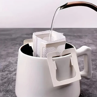 ถุงดริปกาแฟ ถุงกรองชา แบบใช้แล้วทิ้ง | 1 ห่อ 50 ซอง เหมาะสำหรับชงกาแฟสด ชงชา กรองง่าย สะดวก