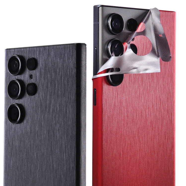 ด้านหลัง ฟิล์มสติกเกอร์ สติ๊กเกอร์ ผิวหนัง เปลี่ยนสี สําหรับ Samsung Galaxy S22 S23 S24 Ultra Back S