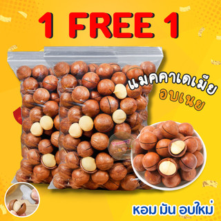 PW 🔥 200แถม200g. !! Macadamia แมคคาเดเมีย 🔥  อบเนย ถั่วแมคคาเดเมีย ราคาแห่งถั่ว ถั่วพร้อมทาน  หอม ฟิน ทานเพลินมาก ⚡