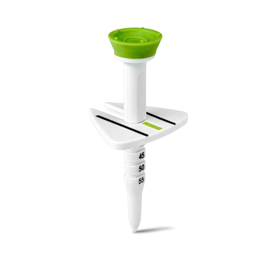Pgm Limiting ball Tee เพิ่มเติมความแม่นยํา Golf Tee ปรับ Limit Aiming Assist 77 มม. 4 ชิ้น/กล่อง QT022 .