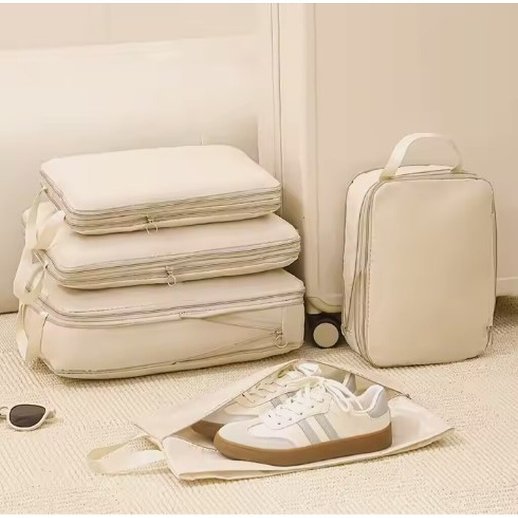Omocha - (1 set 4 ชิ้น) Travel storage bag set กระเป๋าจัดเก็บสำหรับเดินทาง 4 ชิ้น กันน้ำ