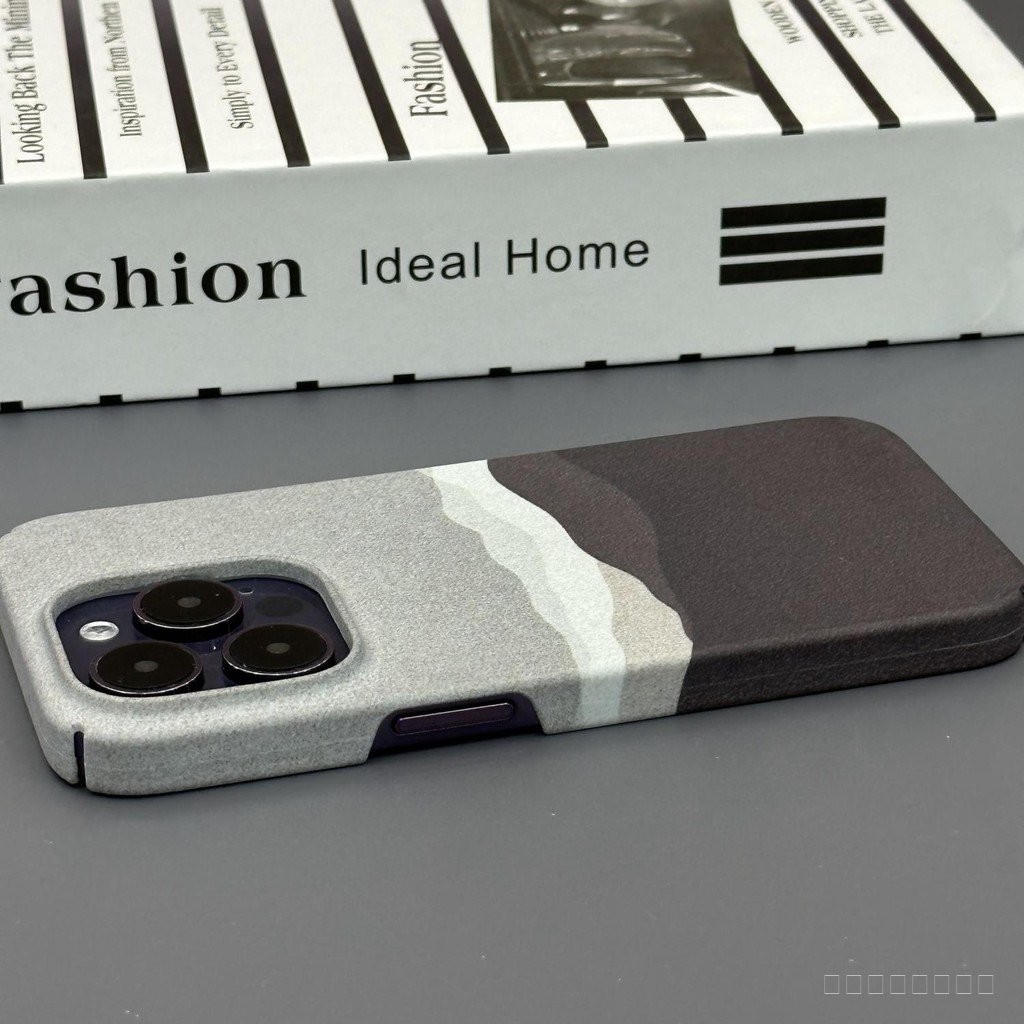 เคสโทรศัพท์มือถือแอปเปิ้ลลายเนินเขาที่เรียบง่ายเข้ากันได้กับ iPhone XR XS xsmax เคสโทรศัพท์มือถือ7/8PLUS 15 14 13 12 11 Pro เคสแข็งป้องกันการเคาะ14PROMAX 11 12 13 15 PROMAX cmvn