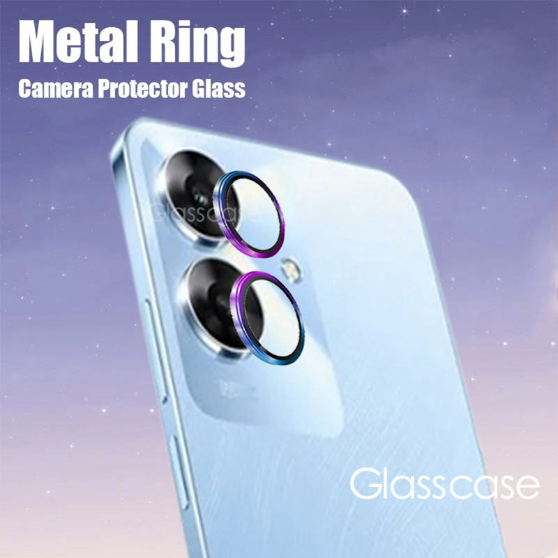 สําหรับrealmeหมายเหตุ60 50 Note60 Note50 RealmeNote60 RealmeNote50 2024 9H HDกระจกนิรภัยอลูมิเนียมโลหะกล้องเลนส์Protectorหน้าจอป้องกันฟิล์ม