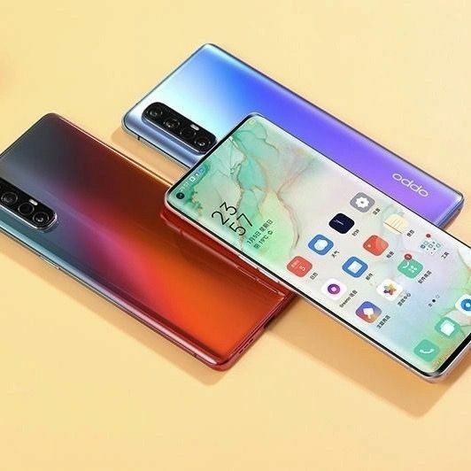 โทรศัพท์มือถือมือสอง OPPO Reno3Pro Full Netcom 5G โค้งคู่หน้าจอขนาดใหญ่ Reno2z R11S ราคาต่ํา