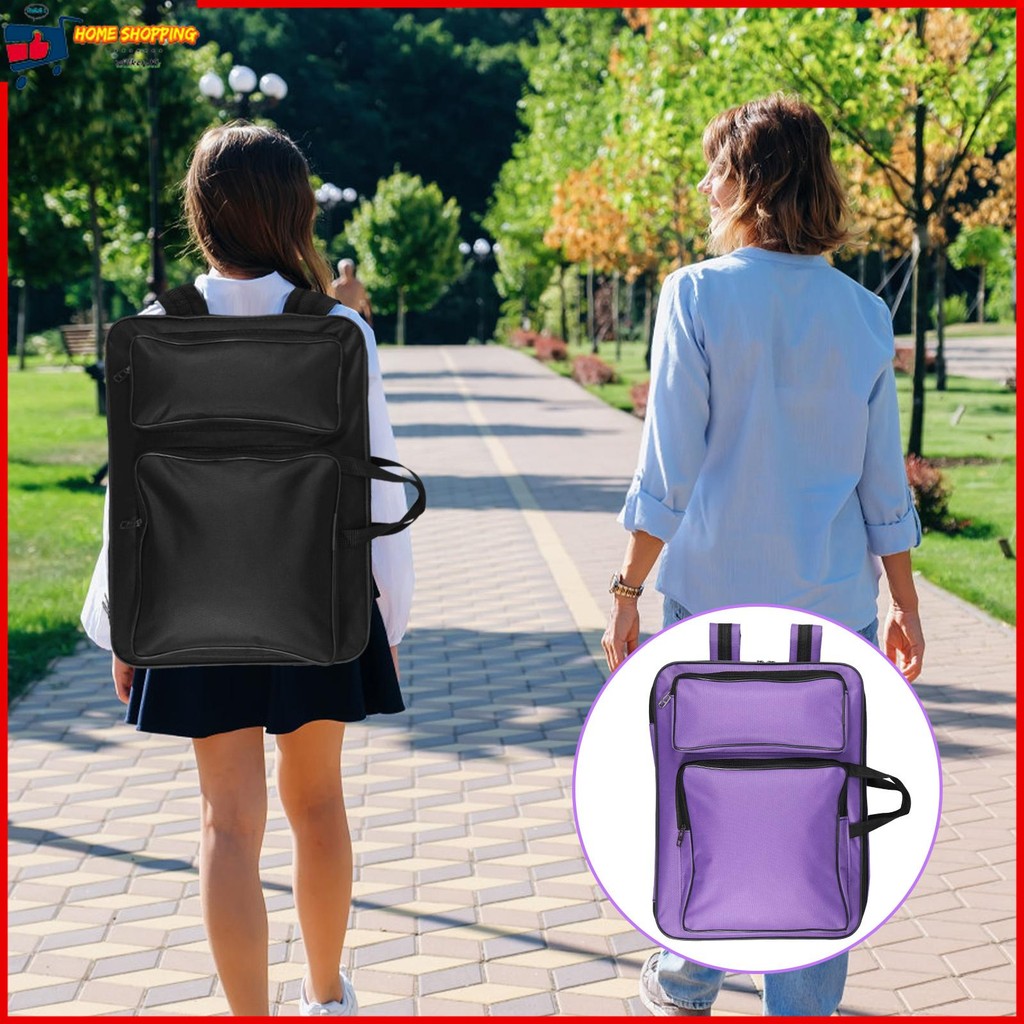 A3 Artist Portfolio กระเป๋าเก็บ A3 Art Portfolio Carry Case กระเป๋าผ้าใบภาพวาด Pad กระเป๋าสะพาย SHOPTKC1722