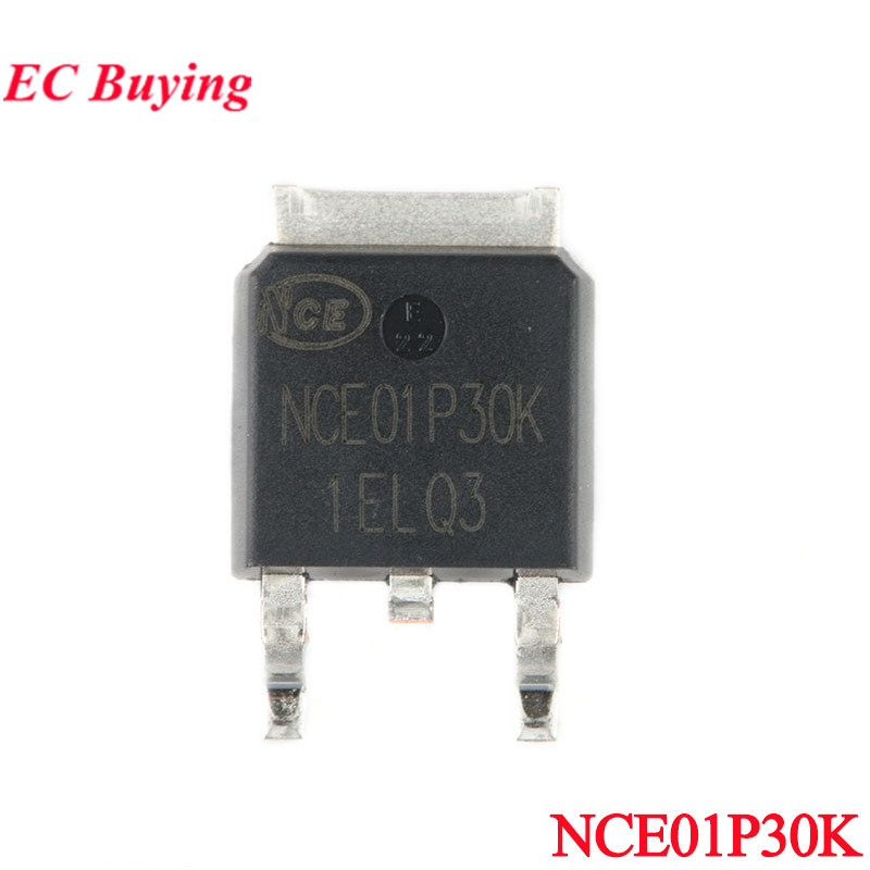 5 ชิ้น/1 ชิ้น NCE01P30K NCE01P30 NCE 01P30K 01P30 TO-252-2 -100V/-30A P-channel MOSFET Field Effect 
