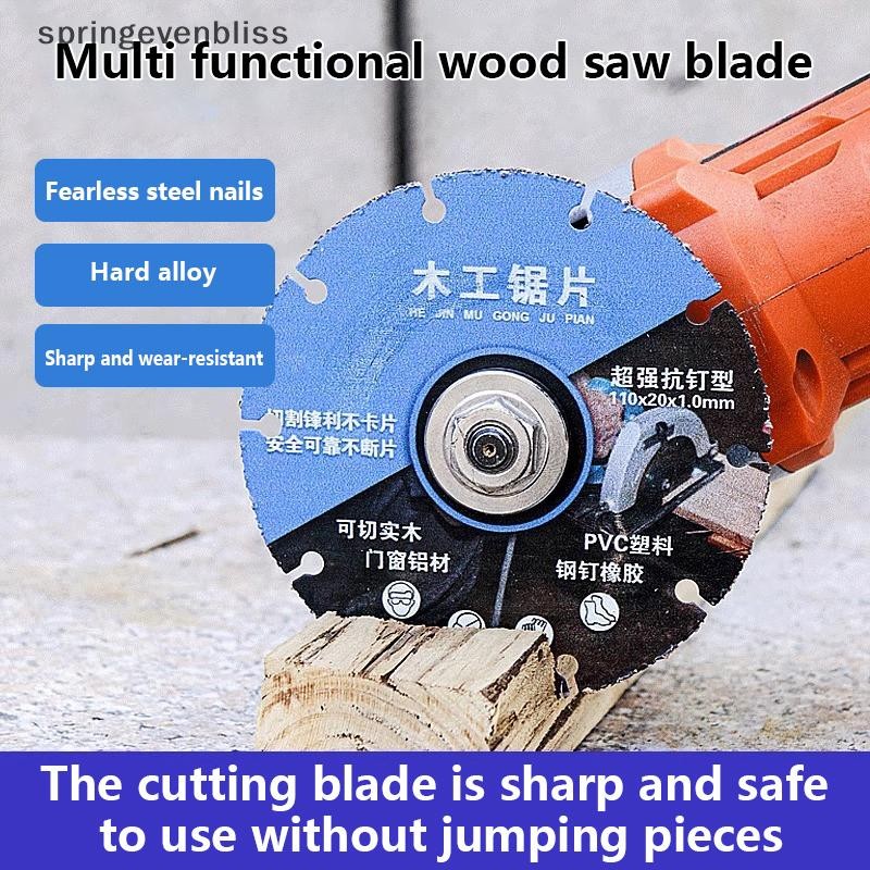 Springevenbliss ใหม่อลูมิเนียม Woodworker ใบเลื่อย al Cutg ใบมีดเครื่องบดมุม Cutg เครื่องใบเลื่อยไม้ Cutg Slice Springevenbliss