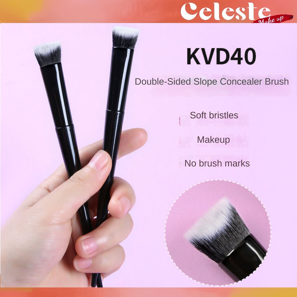 KVD Lock-It Edge 40 แปรงคอนทัวร์จมูกคอนซีลเลอร์