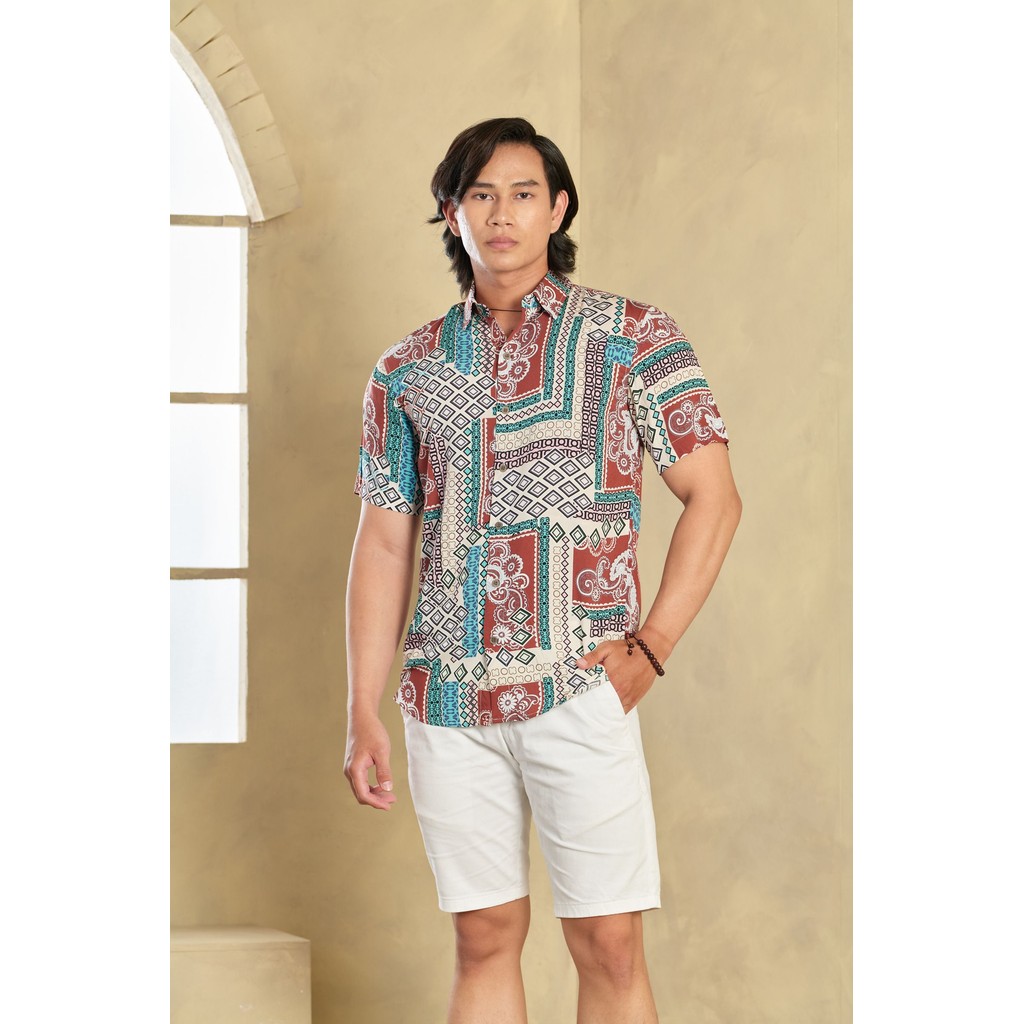 RAYON RELAXED FIT SHIRT