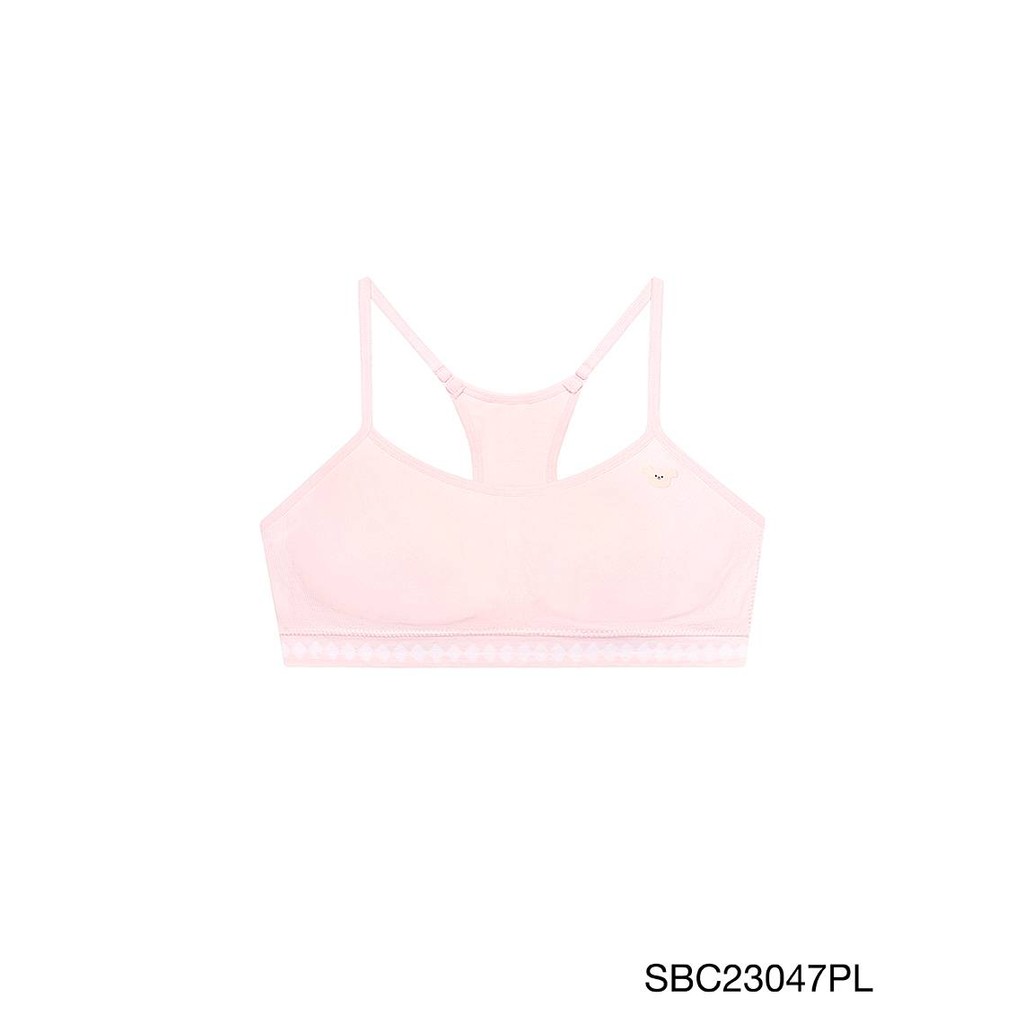 Sabina Kids Step 2 เสื้อชั้นใน ไร้โครง รหัส SBC23047PL - สีชมพูอ่อน