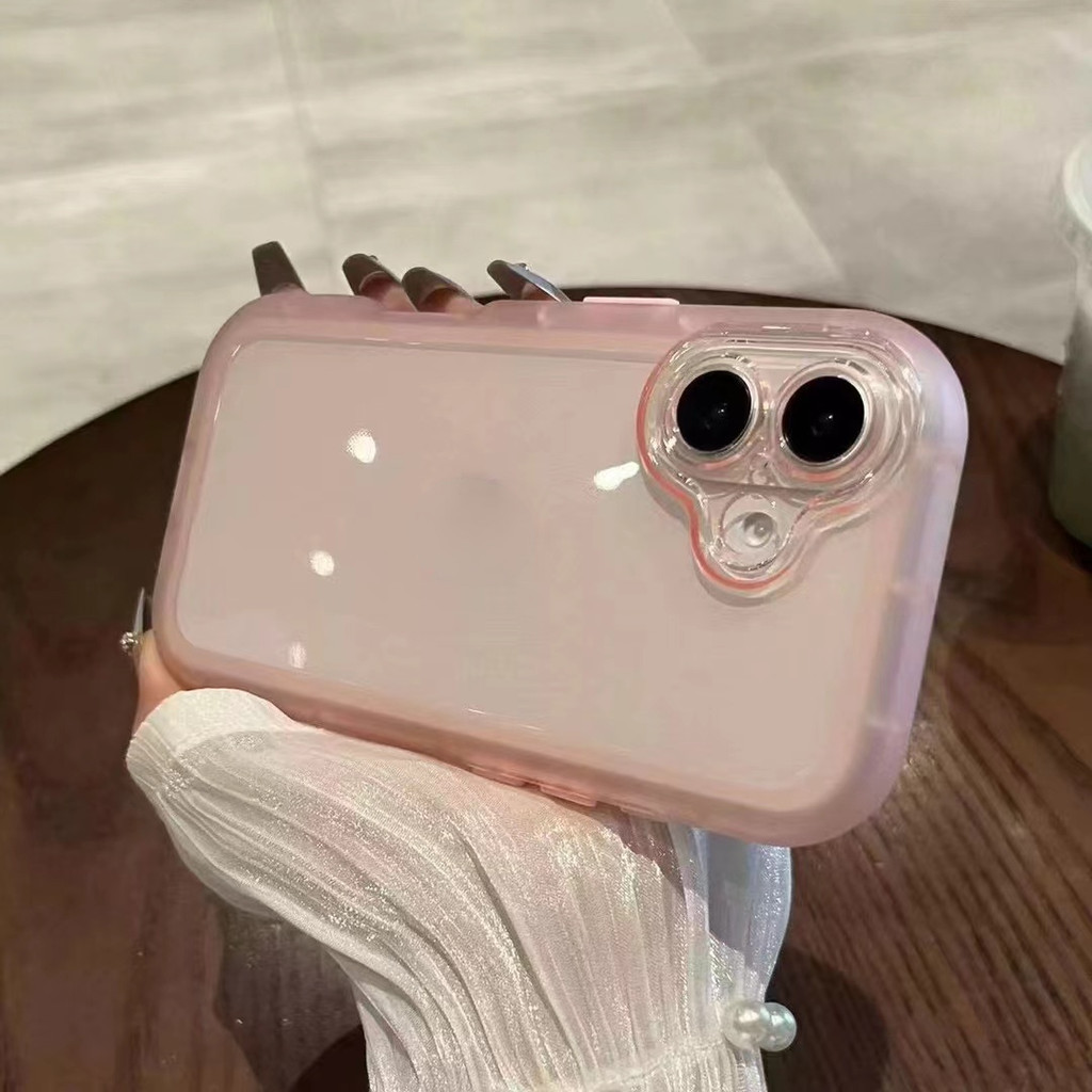 หรูหราโปร่งใสลูกอมเคสโทรศัพท์นุ่มเหมาะสําหรับiphone 16 Pro Max 15 14 13 12 11 Pro Max 15 7 8 Plus X XS Max XR