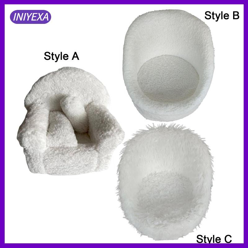 [Iniyexa] โซฟาพร็อพถ่ายภาพพร้อมหมอนอิงสําหรับถ่ายภาพอุปกรณ์เสริมอุปกรณ์ประกอบฉาก