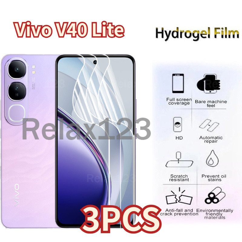 3pcs สําหรับ Vivo V40 Lite 5G ฟิล์มป้องกันสําหรับ Vivo V40Lite 5G VivoV40 Lite VivoV40Lite 5G 2024 S