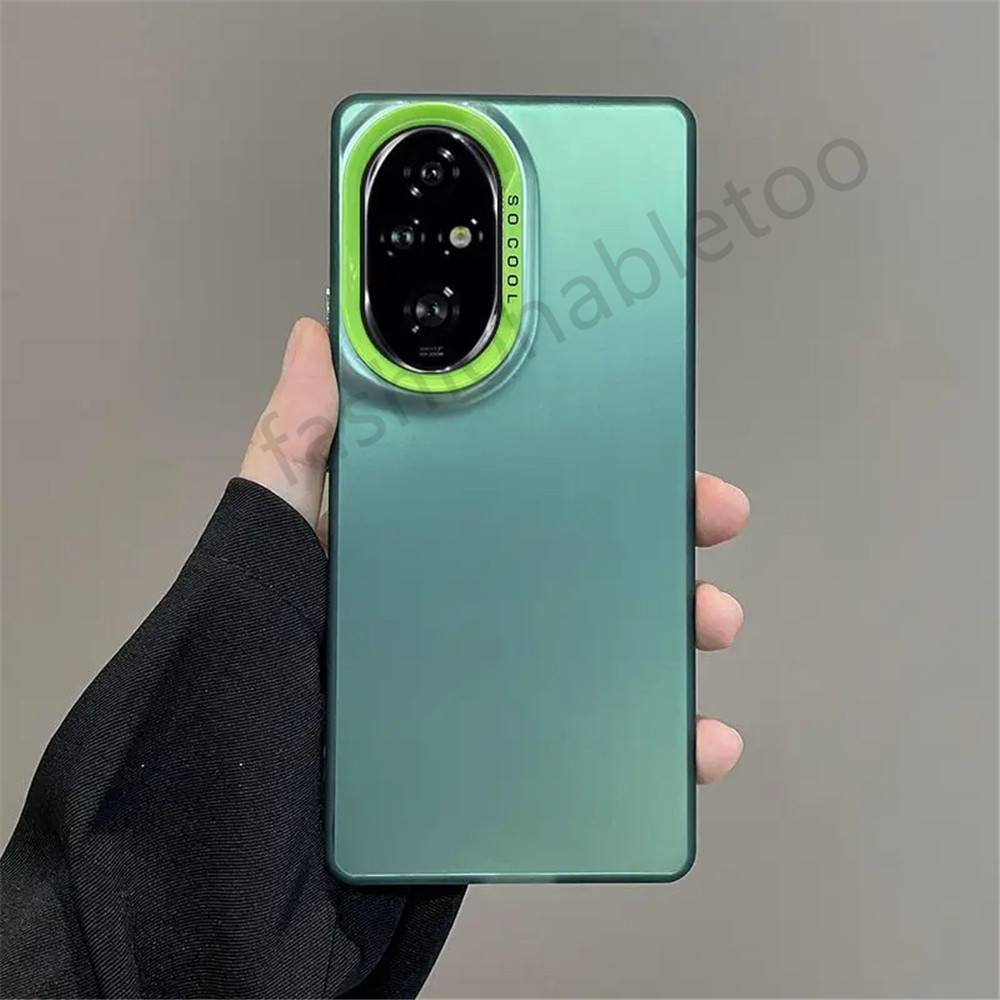 ปลอกสําหรับ Honor 200 pro Lite สมาร์ท 200pro 200Lite Honor200pro Honor200Lite Honor200Smart Frosted Hard เคสโทรศัพท์แฟชั่น Minimalist เปลือกเลเซอร์กันกระแทกป้องกันปกหลัง