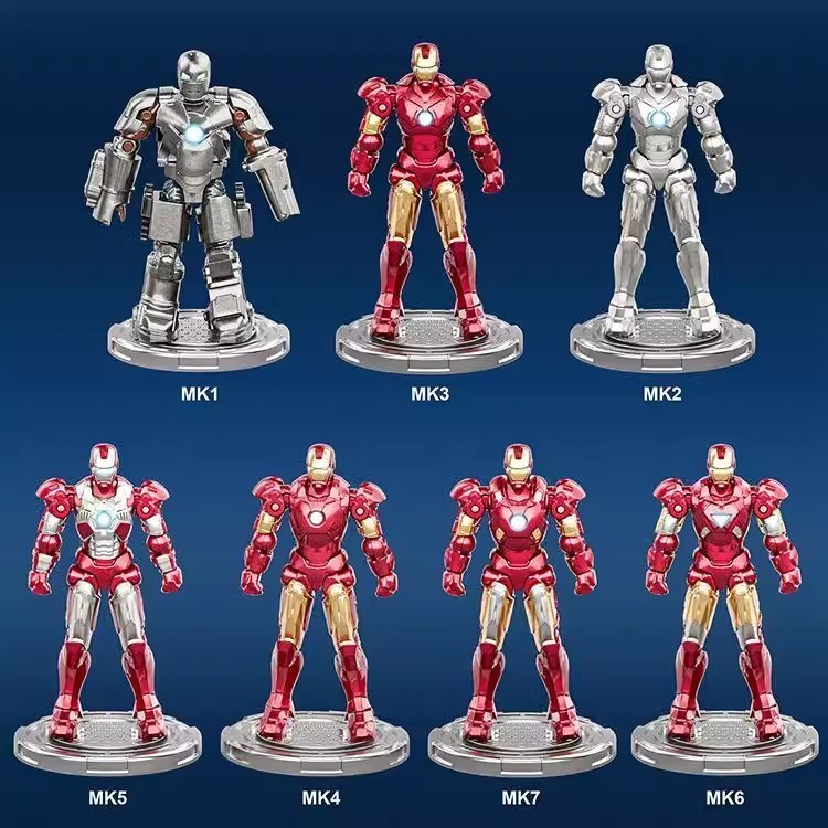 Marvel Iron Man Doll Iron Man ประกอบของเล่น