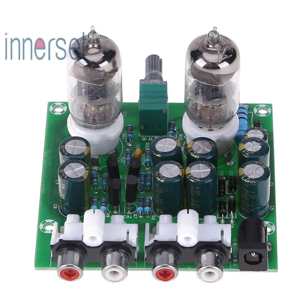 6j1 Hifi สเตอริโอหลอดอิเล็กทรอนิกส์ Preamplifier Board สําเร็จรูป Preamp Amplifer [innerset.th]