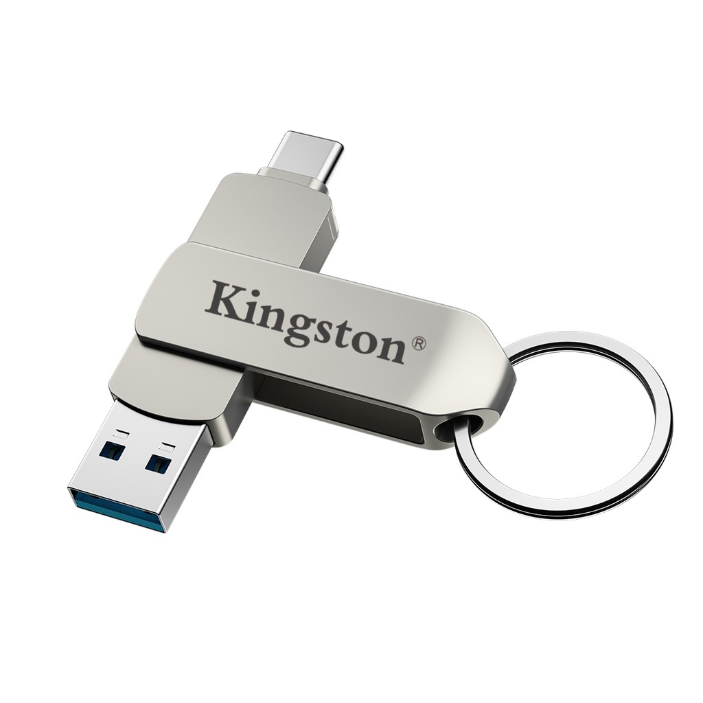 แฟลชไดรฟ์ USB OTG ของ Kingston Type-C 1TB 2TB แฟลชไดรฟ์ USB ความเร็วสูง OTG ไดรฟ์ปากการองรับ iPhone15/16