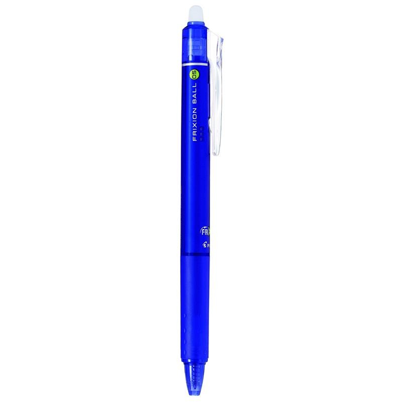 PILOT ปากกาหมึกเจลลบได้ Frixion Ball รุ่น LFBK-23EF-L หมึกสีน้ำเงิน ขนาด 0.5 มม.