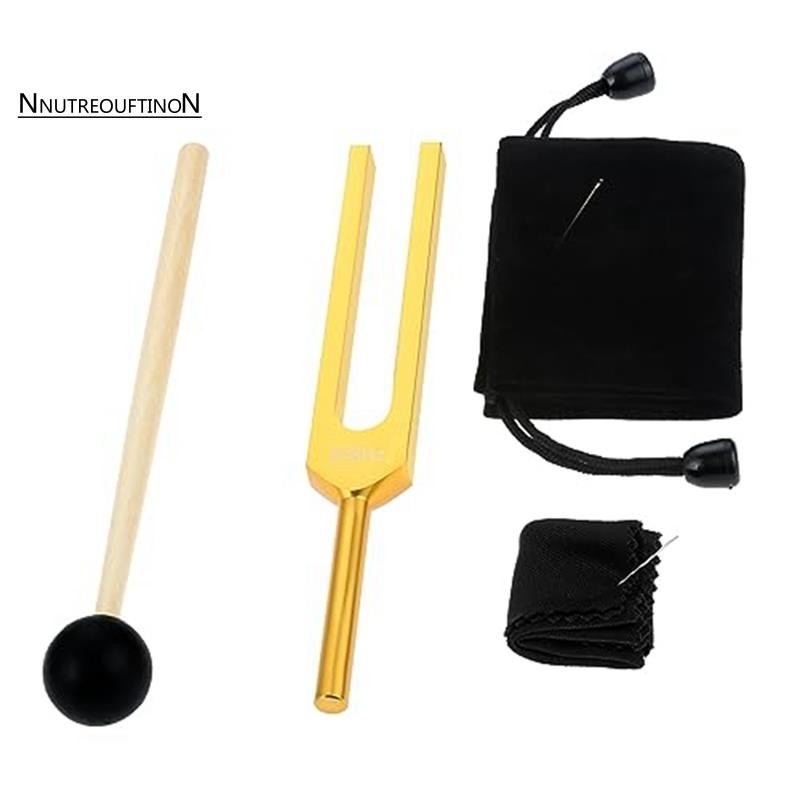 ส้อมจูน 528 Hz ส้อมจูนสีทอง 528 Hz สําหรับ Healing เครื่องดนตรี การทําสมาธิ ผ่อนคลาย ใช้งานง่าย