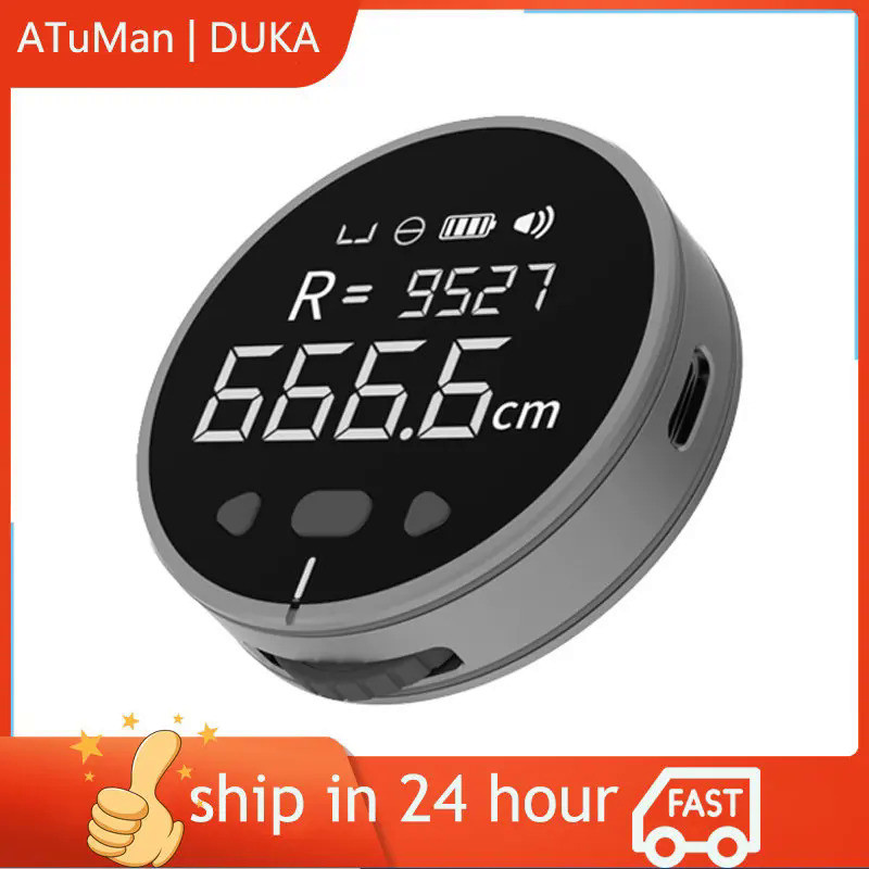 DUKA ATuMan Q Electric Ruler Distance Meter Tape HD LCD Screen Ruler Tools Tape Measure Curve Irregu