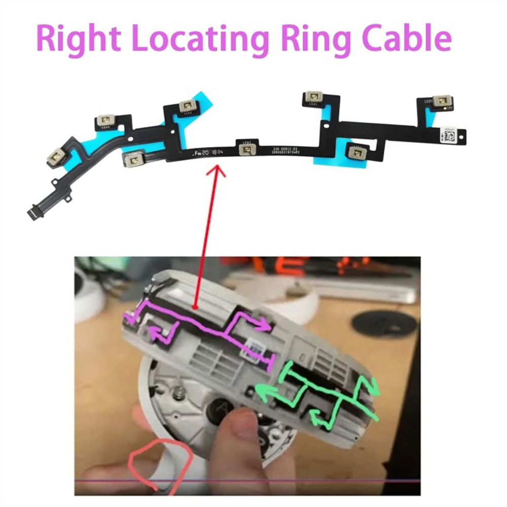 Locating Ring Flex Cable สําหรับ Meta Oculus Quest 2 VR Handle Controller
