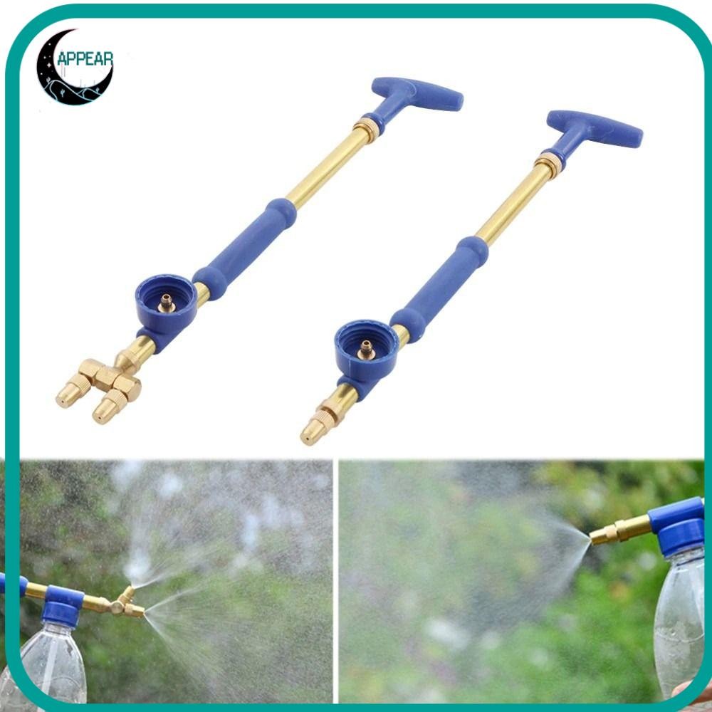 Appear Atomizing Misting หัวฉีด,แรงดันสูง Push-pull เครื่องพ่นสารเคมีชลประทาน,ปรับ Universal เดี่ยว/คู่หัวฉีดน้ํา