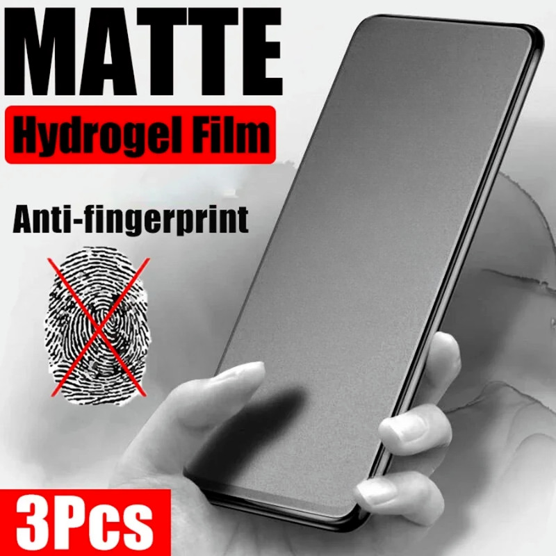 400D Matte Frosted Soft Hydrogel ฟิล์มสําหรับ iQOO U5 U5e U5x Z5x Z5 U3 U3x Z3 U1x U1 Z1 Z1x ระเบิดป
